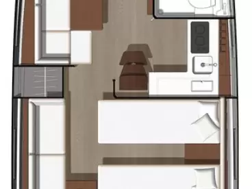 Hyr en Jeanneau Leader 40 Pula  