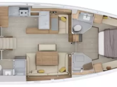 Uthyrning Split  - Bénéteau Oceanis 52 - 3 cab. av Samboat 