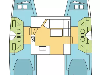Uthyrning Lefkáda - Fountaine Pajot Isla 40 av Samboat 