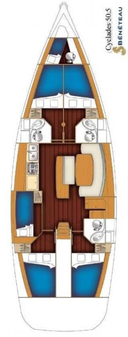 Uthyrning Alimos - Bénéteau Cyclades 50.5 av Samboat 