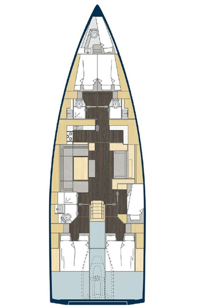 Uthyrning Segelbåt  i Split  - Bavaria Bavaria C57