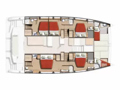 Uthyrning Katamaran  Bali med en båtlicens 