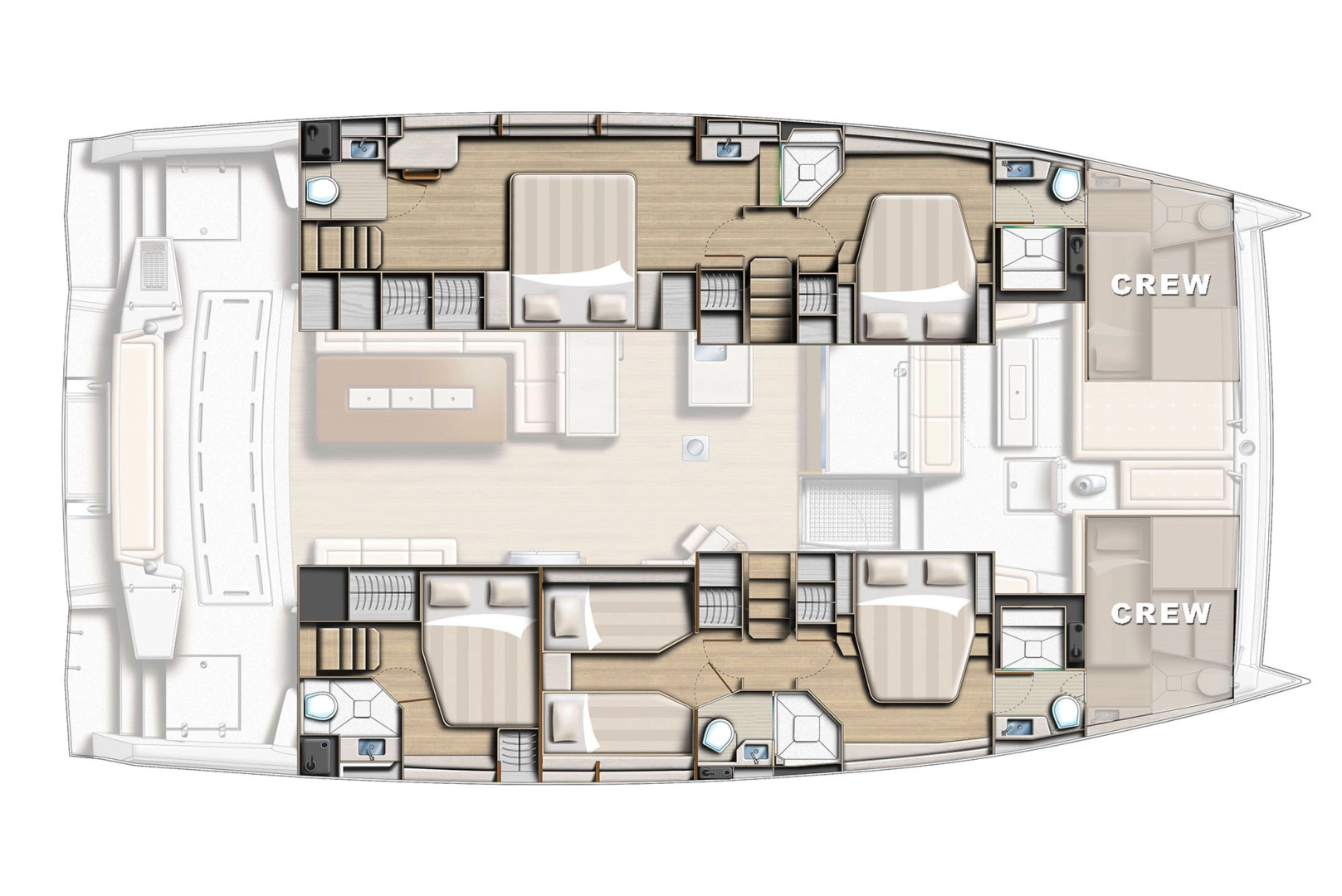Bali Bali 5.4 charter bareboat eller skeppad i Donji Seget