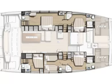 Bali Bali 5.4 charter bareboat eller skeppad i Donji Seget