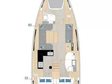 Yacht charter Šibenik  billig Hanse 410