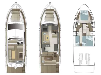Hyr en Sealine Sealine F430 Kaštela 