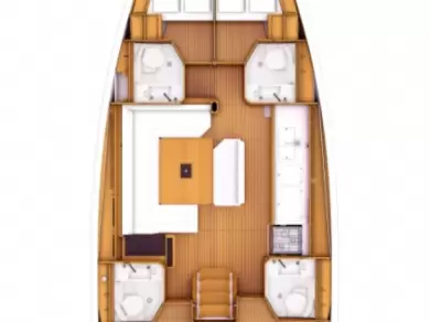 Yacht charter Lefkáda billig Sun Odyssey 479
