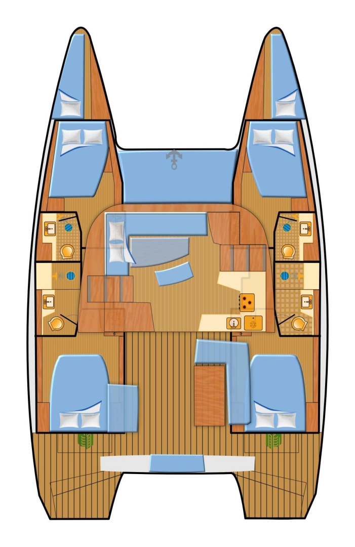 Yacht charter Can Pastilla billig Lagoon 42