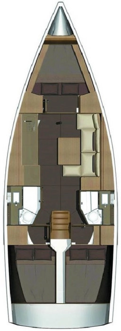 Yacht charter Fethiye billig Dufour 382 Grand Large