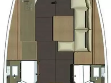 Yacht charter Fethiye billig Dufour 382 Grand Large