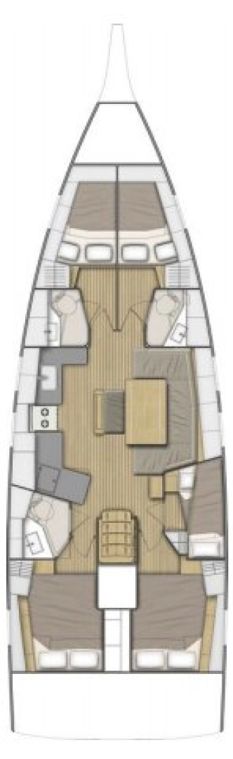 Bénéteau Oceanis 46.1 charter bareboat eller skeppad i Deme of Volos