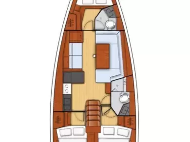 Uthyrning Segelbåt  i Šibenik  - Bénéteau Oceanis 41.1