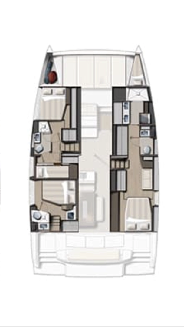 Hyra Katamaran  med eller utan skeppare Bali Donji Seget 