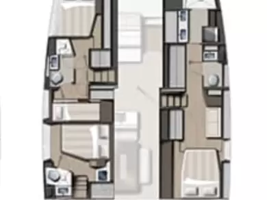 Hyra Katamaran  med eller utan skeppare Bali Donji Seget 