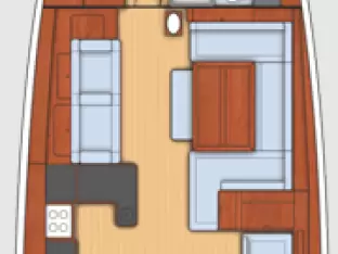 Hyra Segelbåt  med eller utan skeppare Bénéteau Donji Seget 