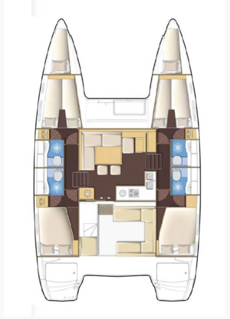 Yacht charter Fethiye billig Lagoon 400 S2