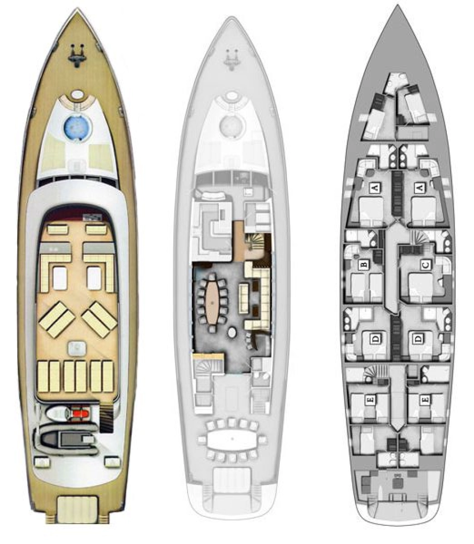 Hyr en navilux Navilux  Split  