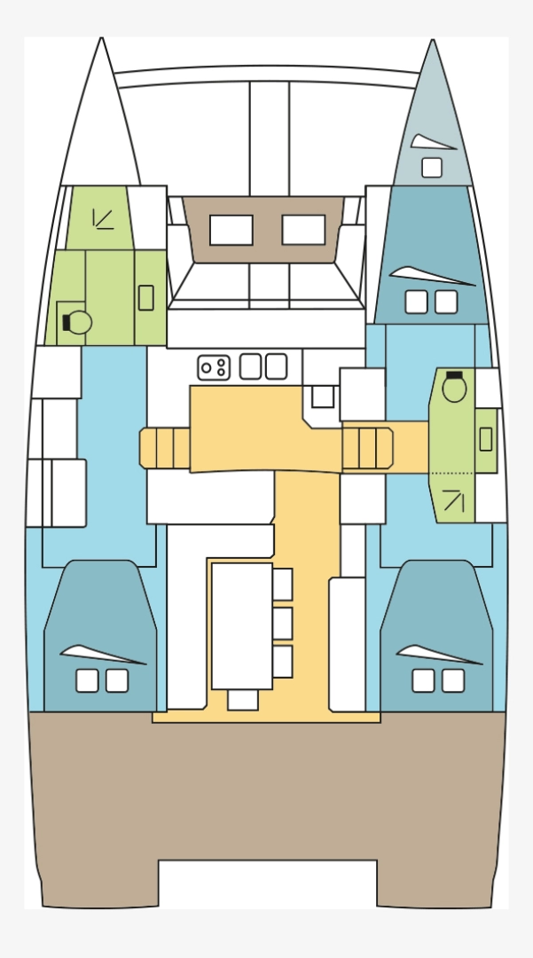 Yacht charter Praslin Island billig Bali 4.1