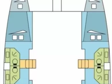 Katamaran  för uthyrning Anse Marcel till det bästa priset 