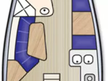 Uthyrning Segelbåt  Catalina Yachts med en båtlicens 