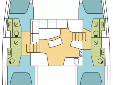 Uthyrning Olbia - Lagoon Lagoon 42 av Samboat 