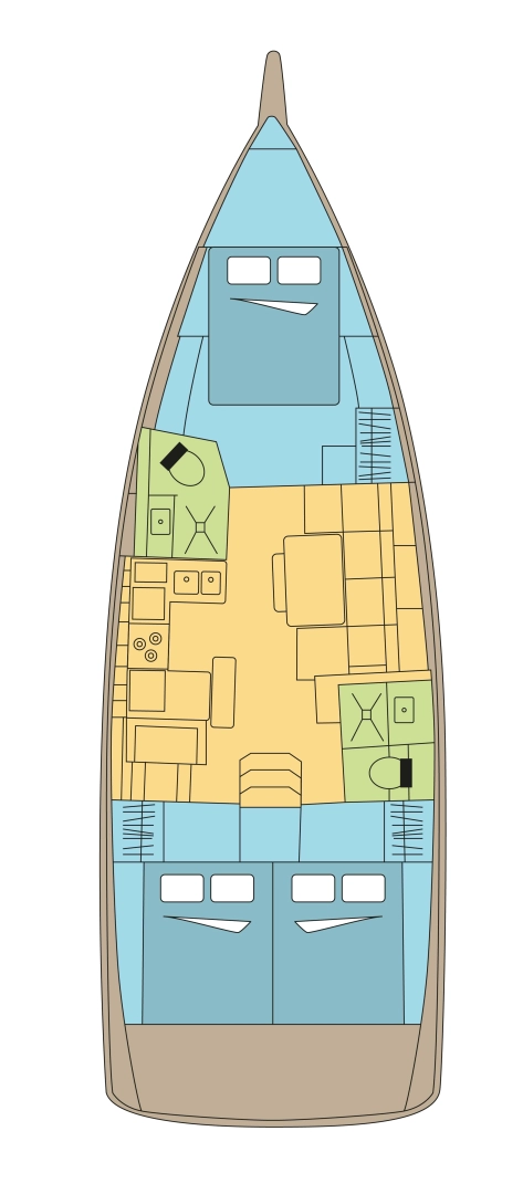 Hyr en Jeanneau Sun Odyssey 440 Parham Town 