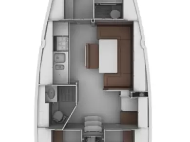 Yacht charter Split  billig Cruiser 40