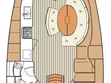 Segelbåt  för uthyrning Betina till det bästa priset 