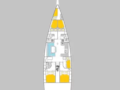 Yacht charter Kaštela billig More 55