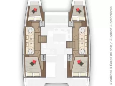 Yacht charter Primošten  billig Lagoon 40
