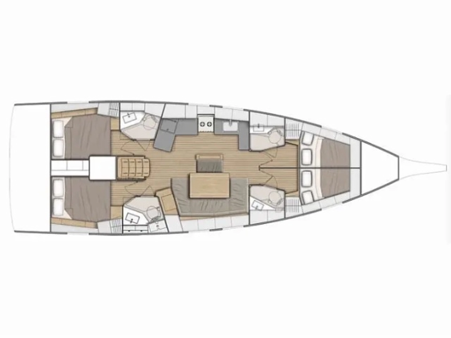Uthyrning Alimos - Dufour Dufour 460 Grand Large av Samboat 