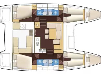 Hyra Katamaran  med eller utan skeppare Lagoon Alimos 