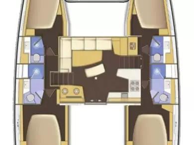 Yacht charter Alimos billig Lagoon 42