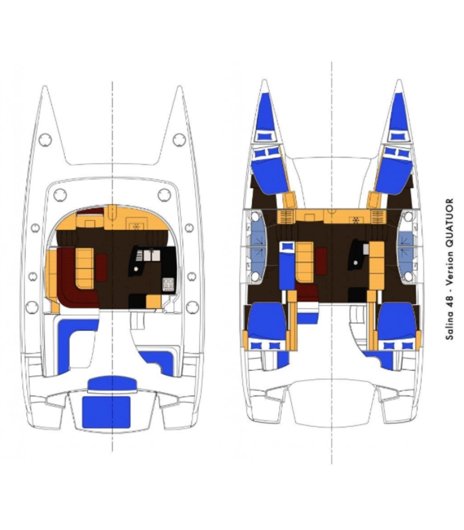 Båtuthyrning Fountaine Pajot Salina 48 i Corazón de Jesús Island på Samboat 