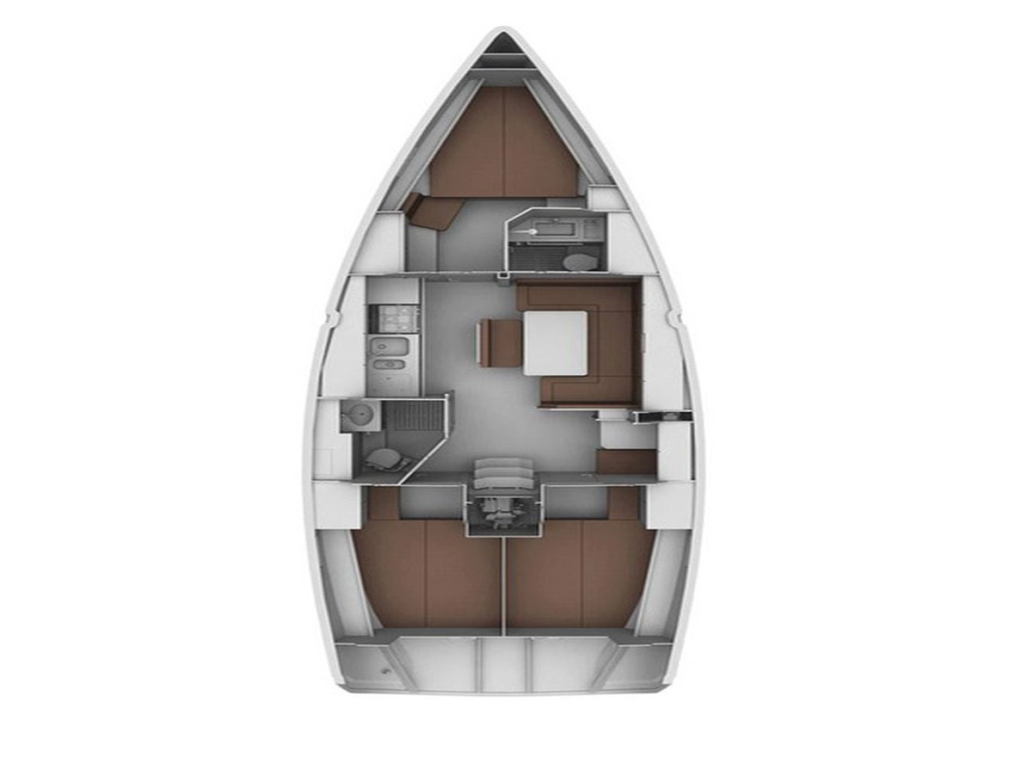 Bavaria Cruiser 40 charter bareboat eller skeppad i Fethiye