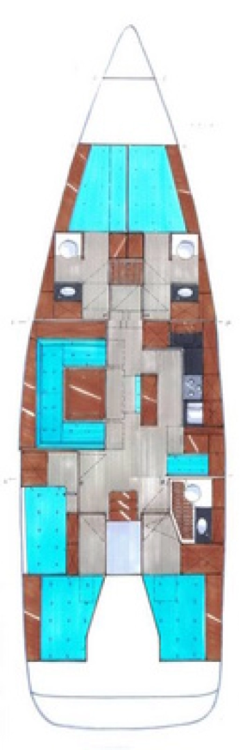 Yacht charter Kos  billig Cruiser 55