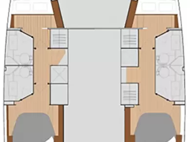 Uthyrning Katamaran  i Portisco - Fountaine Pajot Lucia 40