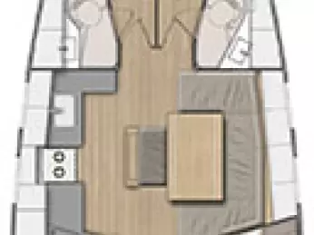 Uthyrning Segelbåt  Bénéteau med en båtlicens 