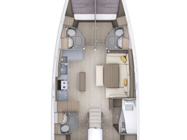 Båtuthyrning Bénéteau Oceanis 52 - 6 cab. i Kos  på Samboat 