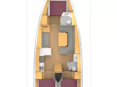 Bavaria Bavaria C42 charter bareboat eller skeppad i Marmaris