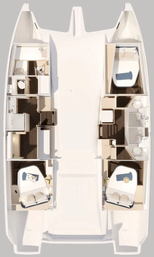 Båtuthyrning Fountaine Pajot Fountaine Pajot FP 44 Maestro - 3 cab. i Road Town på Samboat 