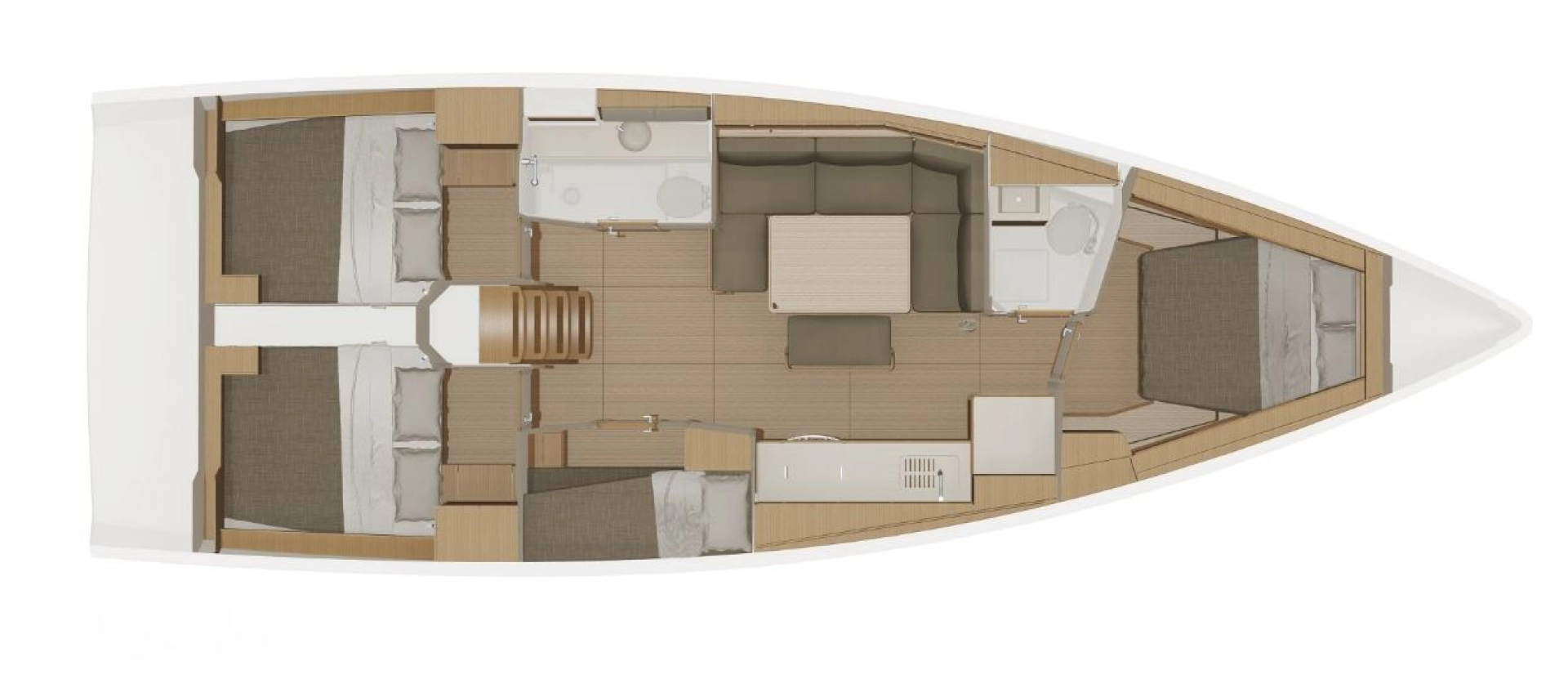 Hyr en Dufour Dufour 430 Grand Large Hamble-le-Rice 