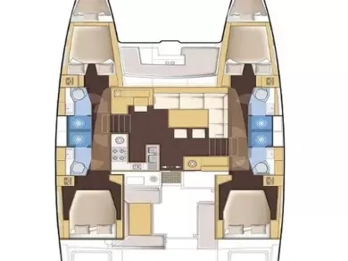 Yacht charter Fethiye billig Lagoon 410 S2