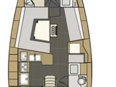 Elan Impression 45 charter bareboat eller skeppad i Split 