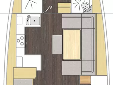 Uthyrning Marseille - Bavaria Bavaria C46 av Samboat 