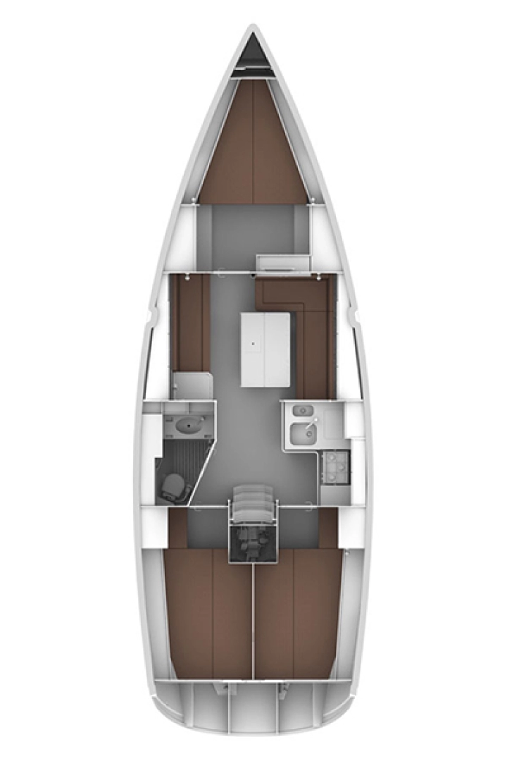 Yacht charter Lefkáda billig Cruiser 36