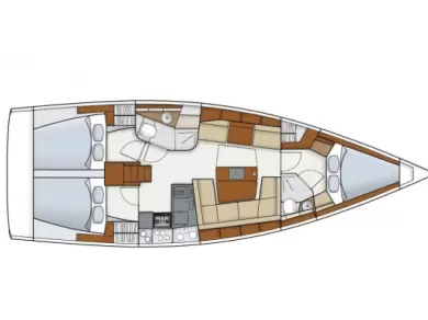 Hyr en Hanse Hanse 415 Primošten  