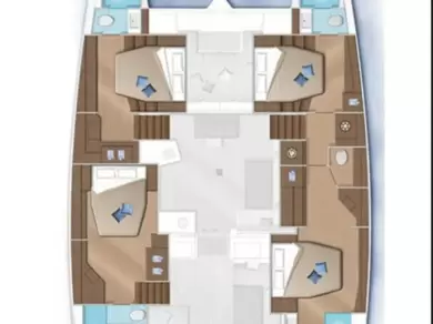 Lagoon Lagoon 52 F charter bareboat eller skeppad i Mai Khao