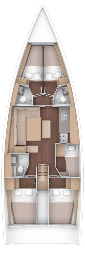 Yacht charter Preveza billig Dufour 460 Grand Large