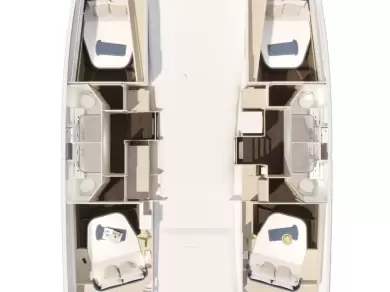 Båtuthyrning Fountaine Pajot Fountaine Pajot FP 44 Quatuor - 4 + 2 cab. i Donji Seget på Samboat 